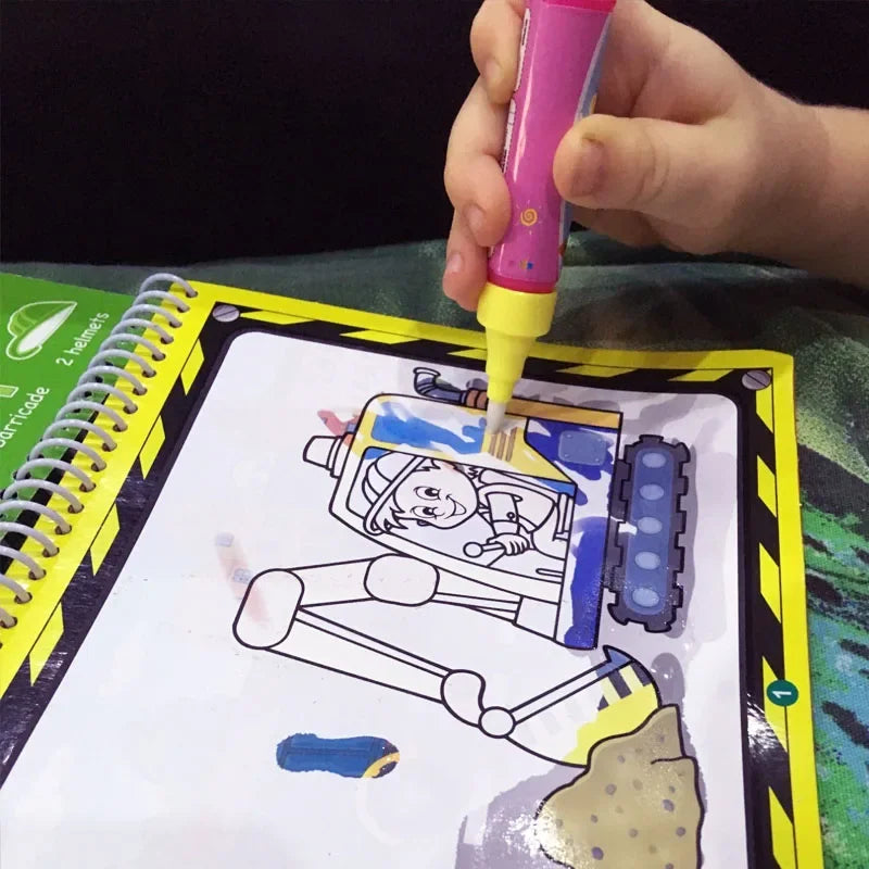Magical Water Drawing Pen Toy Pen Kid Painting Water Writing Mat Pen Doodle Pens Replacement Tool Education Toy for Kids