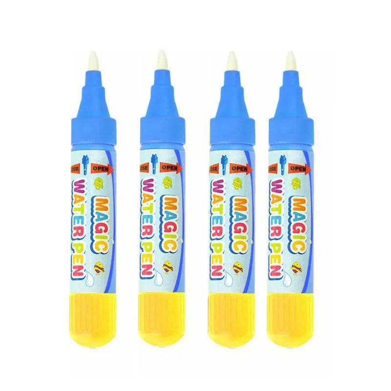 Magical Water Drawing Pen Toy Pen Kid Painting Water Writing Mat Pen Doodle Pens Replacement Tool Education Toy for Kids