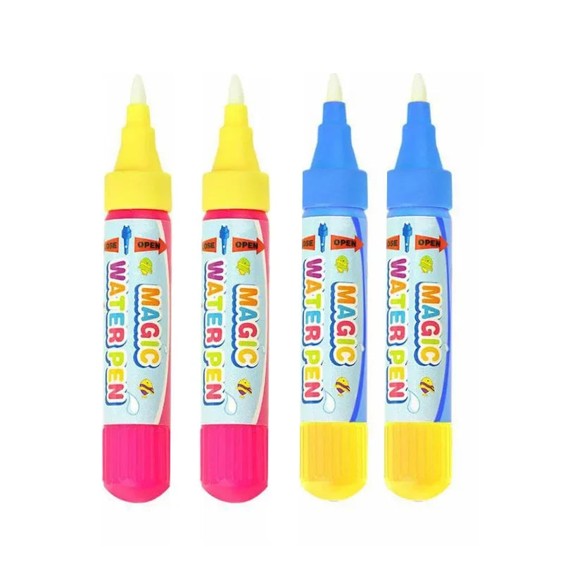 Magical Water Drawing Pen Toy Pen Kid Painting Water Writing Mat Pen Doodle Pens Replacement Tool Education Toy for Kids