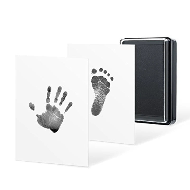 Baby Handprint Footprint Imprint Kit Baby Care Non-Toxic Baby Souvenirs Newborn Footprint Ink Pad for Newborn Baby Gifts