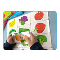 Montessori Cards Educational Toys for Children Learning Educational Puzzles Develop Cognitive Games for Babies Kids Baby Novel