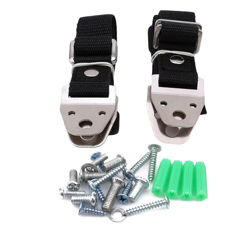 Good Quality Baby Safety Lock 2Pcs/Lot Baby Safety Anti-Tip Straps for Flat TV and Furniture Wall Strap Child Lock Protection