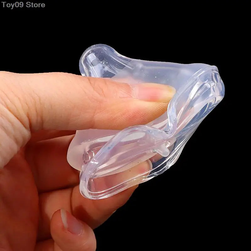 Baby Newborns Soft Safety Liquid Silicone Pacifier Nipple Natural Flexible Replacement Accessories for Wide Mouth Milk Bottle