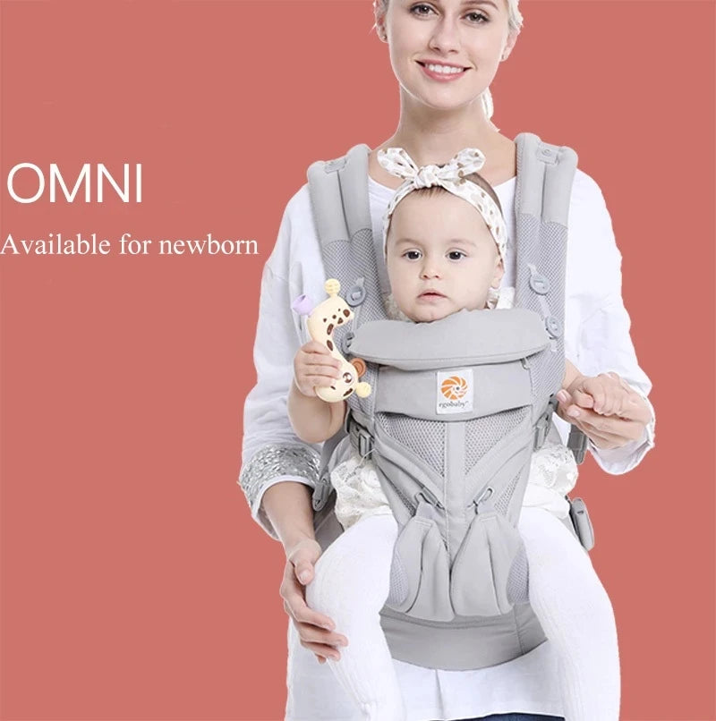 Egobaby Baby Carrier Ergonomic Kangaroo Infant Kid Sling Back Front Facing Backpack Wrap Baby Bag 0-36 Months