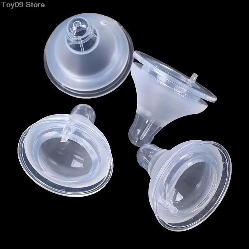 Baby Newborns Soft Safety Liquid Silicone Pacifier Nipple Natural Flexible Replacement Accessories for Wide Mouth Milk Bottle