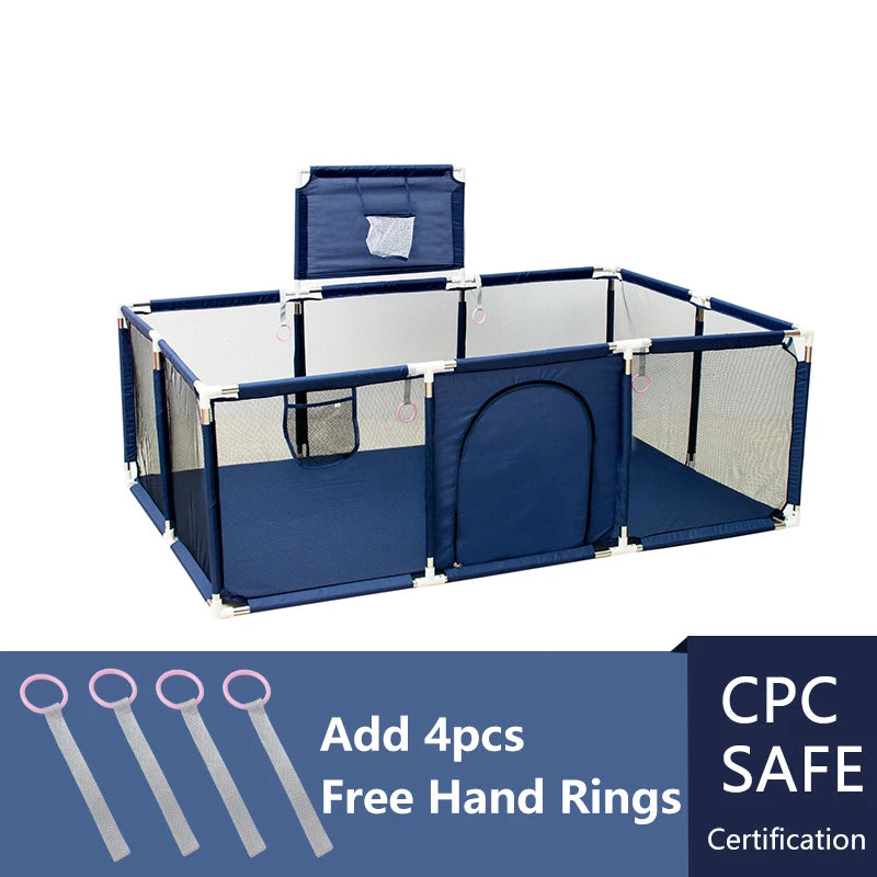 Baby Playpens Indoor Baby Corralitos Safety Barriers for Kids Baby Activity Gym Large Parks for Baby Groundbox Fence